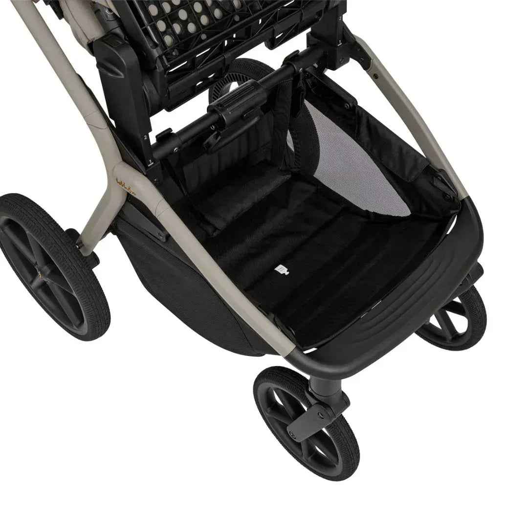 KikkaBoo® Platinum Otroški voziček 4v1 Goya + Avtosedež i-Class i-SIZE (40-87 cm) Champagne + Vrtljiva Isofix baza i-Class 360 KikkaBoo