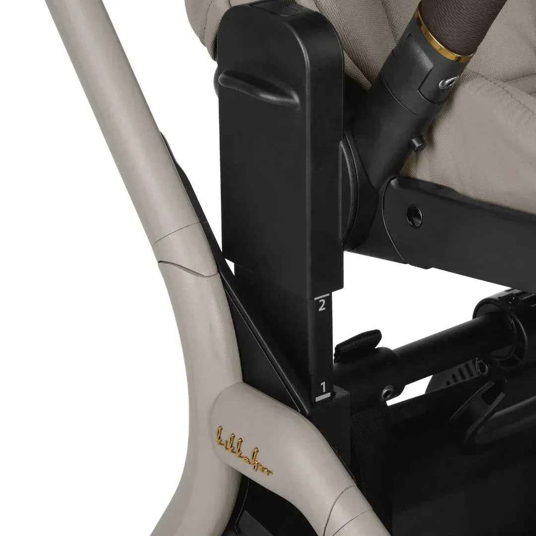 KikkaBoo® Platinum Otroški voziček s košaro 2v1 Goya Champagne KikkaBoo