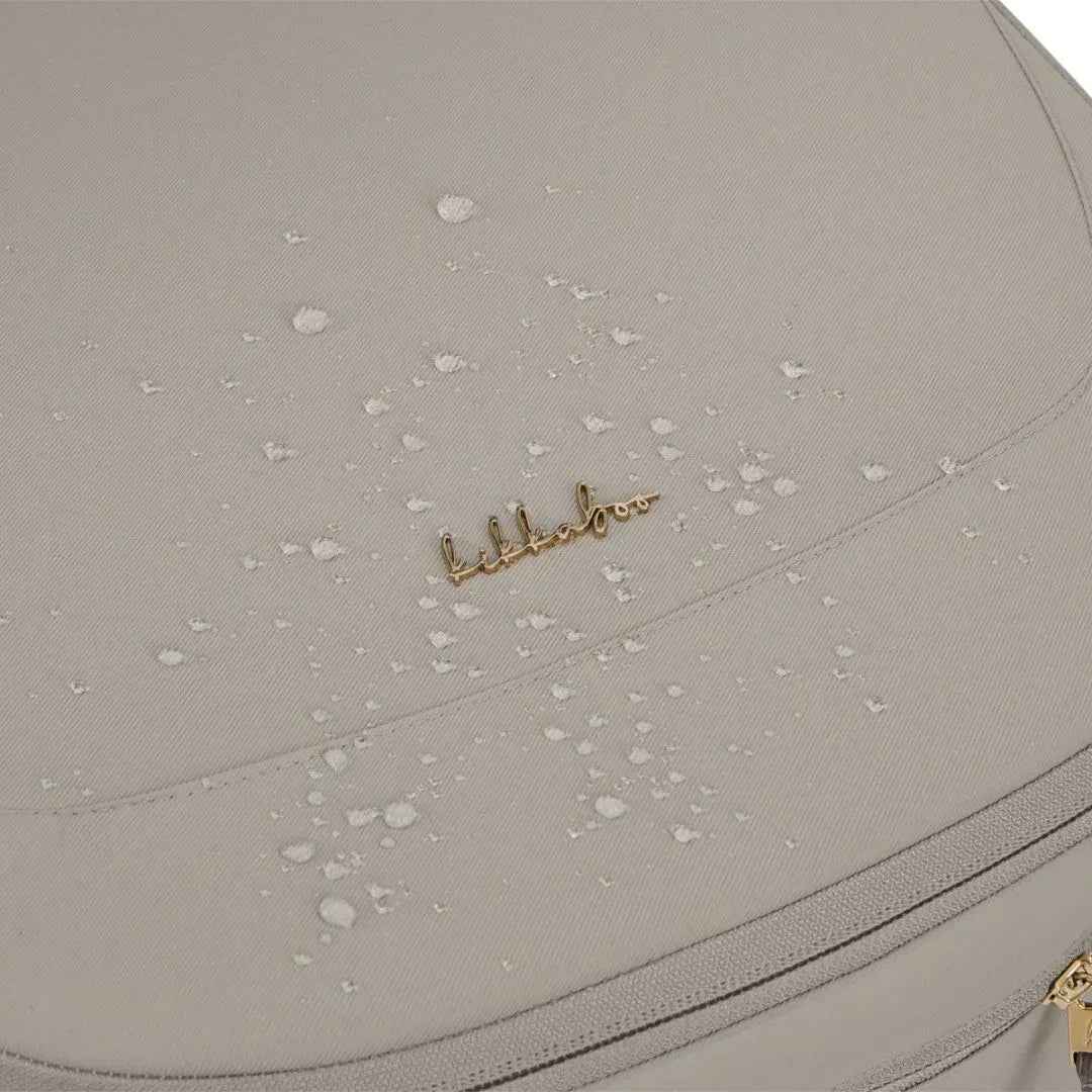 KikkaBoo® Platinum Otroški voziček 4v1 Goya + Avtosedež i-Class i-SIZE (40-87 cm) Champagne + Vrtljiva Isofix baza i-Class 360 KikkaBoo