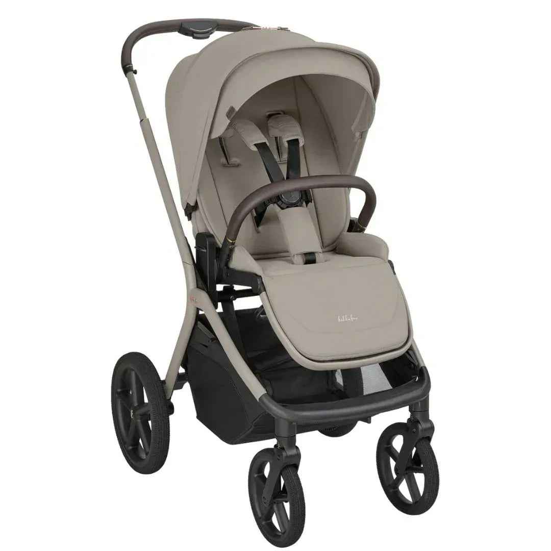 KikkaBoo® Platinum Otroški voziček 4v1 Goya + Avtosedež i-Class i-SIZE (40-87 cm) Champagne + Vrtljiva Isofix baza i-Class 360 KikkaBoo