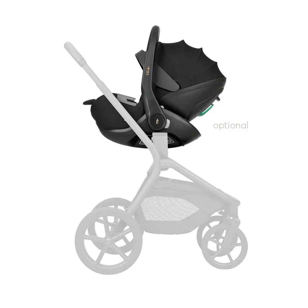 KikkaBoo® Platinum Otroški voziček s košaro 2v1 Goya Graphite KikkaBoo