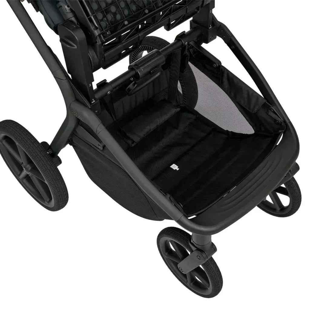 KikkaBoo® Platinum Otroški voziček 4v1 Goya Graphite + Avtosedež i-Class i-SIZE (40-87 cm) Noir + Vrtljiva Isofix baza i-Class 360 KikkaBoo