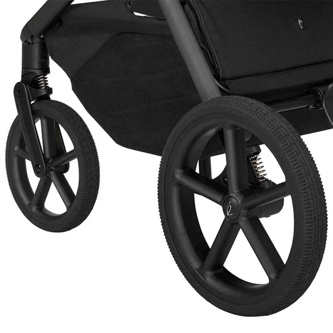 KikkaBoo® Platinum Otroški voziček 4v1 Goya Graphite + Avtosedež i-Class i-SIZE (40-87 cm) Noir + Vrtljiva Isofix baza i-Class 360 KikkaBoo