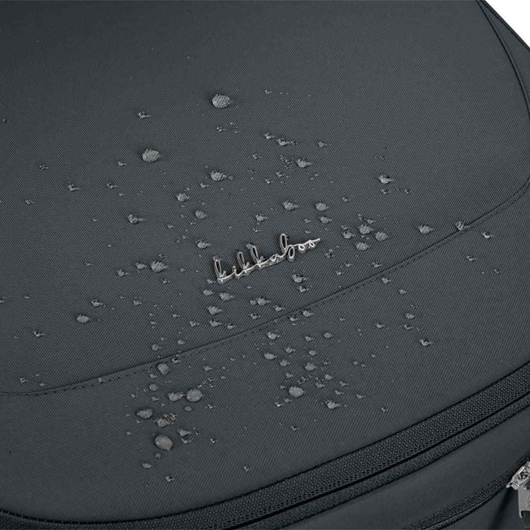 KikkaBoo® Platinum Otroški voziček 4v1 Goya Graphite + Avtosedež i-Class i-SIZE (40-87 cm) Noir + Vrtljiva Isofix baza i-Class 360 KikkaBoo