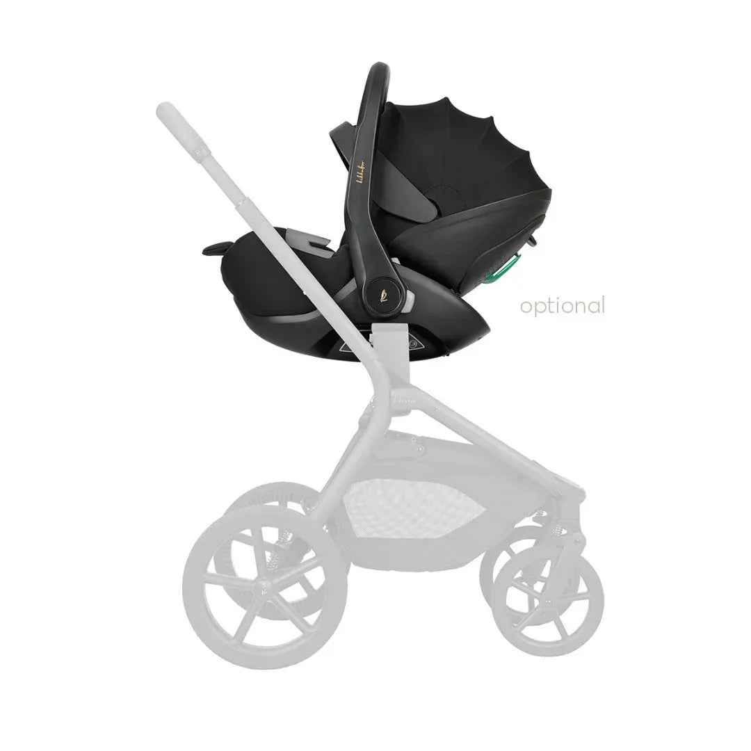 KikkaBoo® Platinum Otroški voziček s košaro 2v1 Goya Mocca KikkaBoo