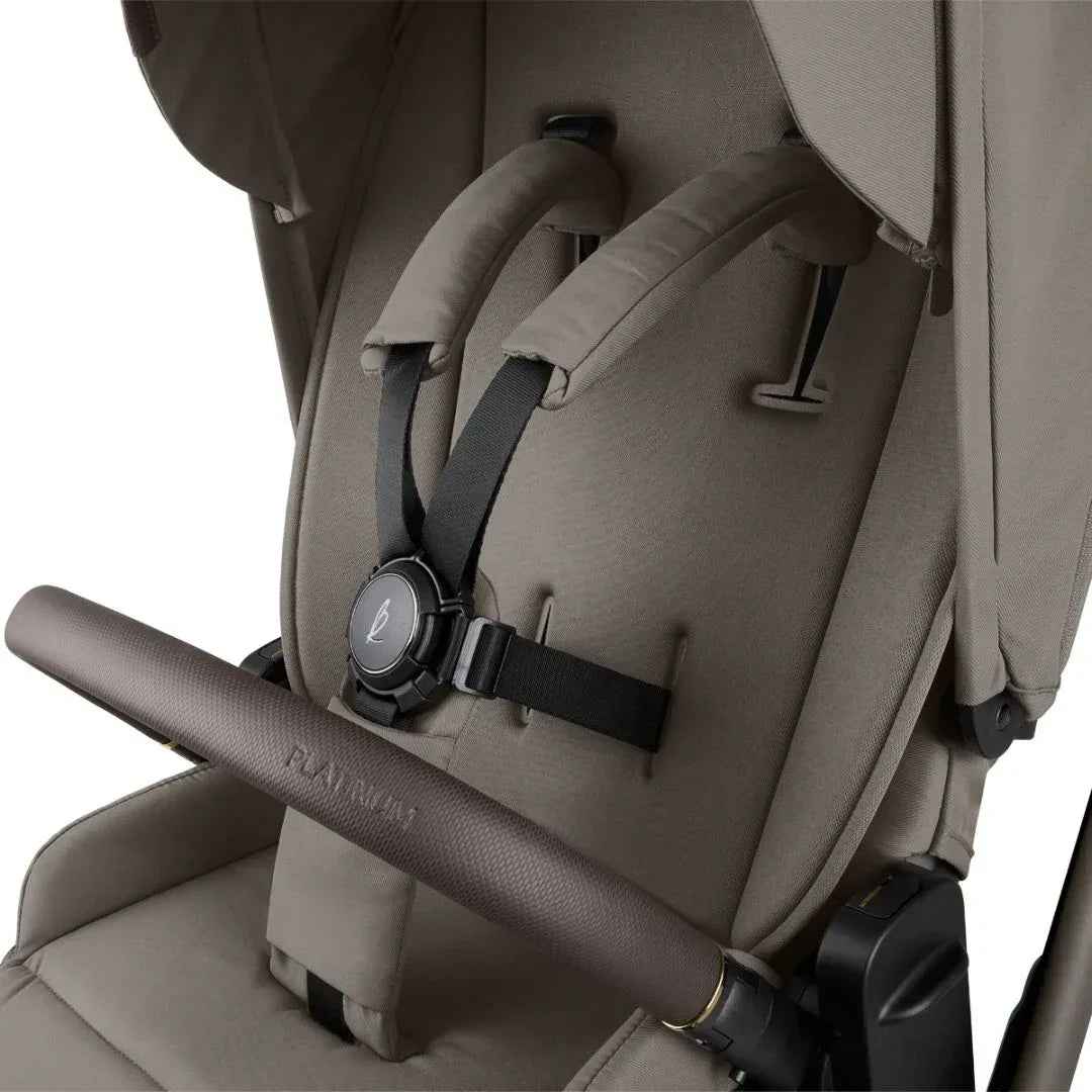 KikkaBoo® Platinum Otroški voziček s košaro 2v1 Goya Mocca KikkaBoo