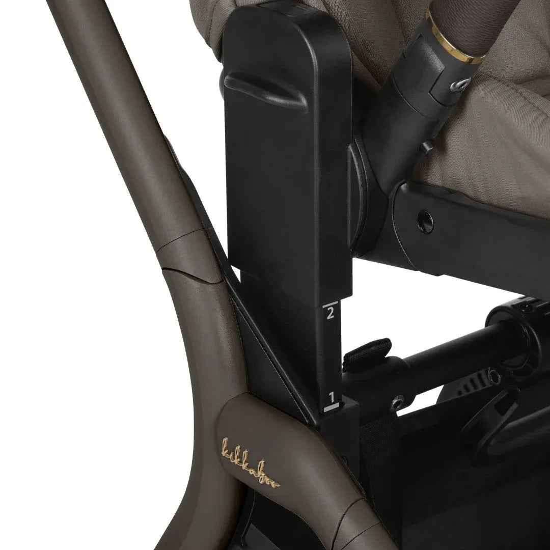 KikkaBoo® Platinum Otroški voziček s košaro 2v1 Goya Mocca KikkaBoo