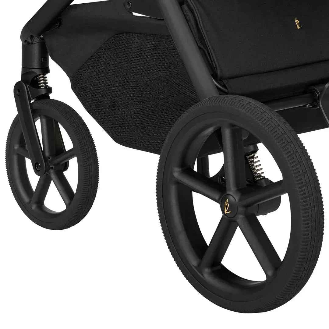 KikkaBoo® Platinum Otroški voziček 5v1 Goya + Avtosedež i-Class i-SIZE (40-87 cm) + Avtosedež i-Class Plus i-SIZE (40-105 cm) + Vrtljiva Isofix baza i-Class 360 Noir KikkaBoo