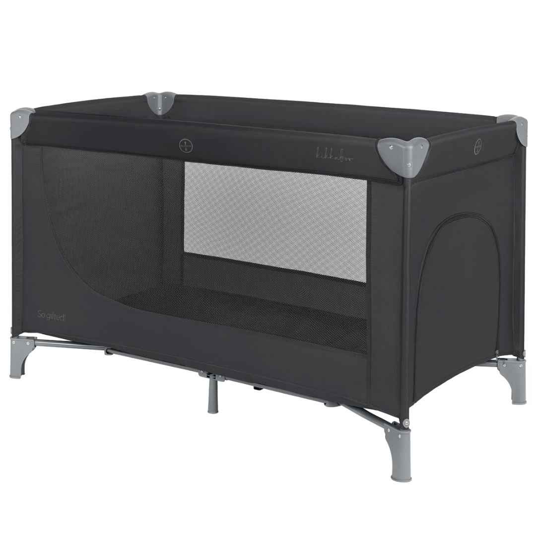 KikkaBoo® Prenosna posteljica 1 level So Gifted Black 2026 KikkaBoo