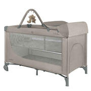 KikkaBoo® Prenosna posteljica 2 levels 125x65 So Gifted PLUS Beige 2026 KikkaBoo