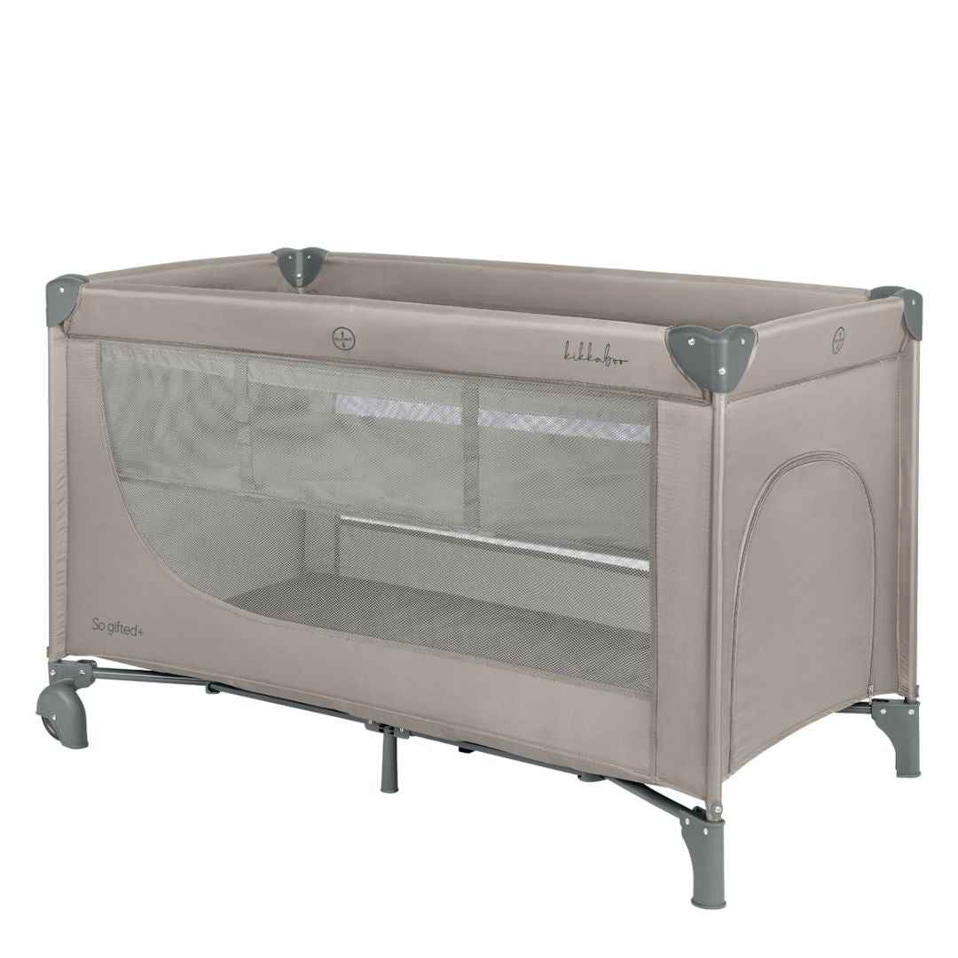 KikkaBoo® Prenosna posteljica 2 levels 125x65 So Gifted PLUS Beige 2026 KikkaBoo