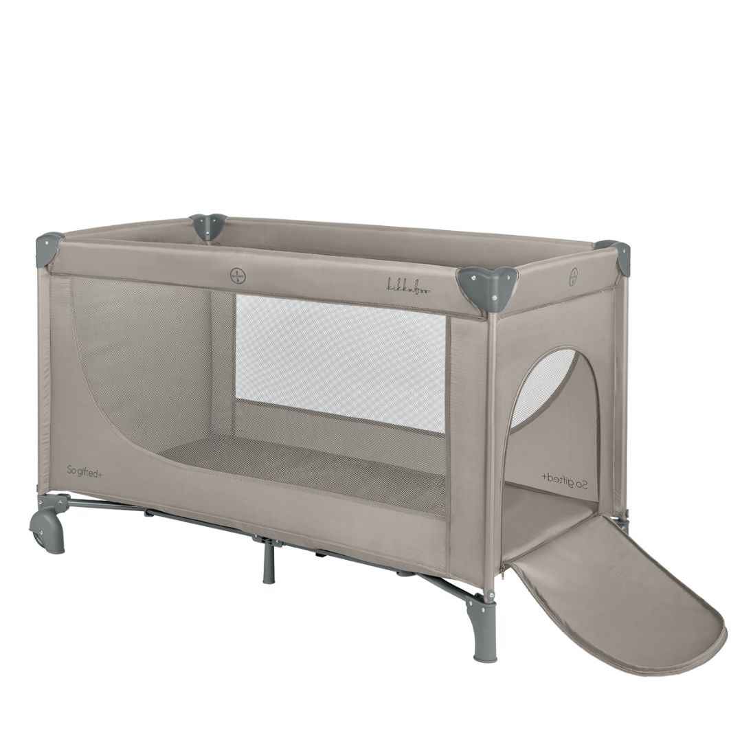 KikkaBoo® Prenosna posteljica 2 levels 125x65 So Gifted PLUS Beige 2026 KikkaBoo
