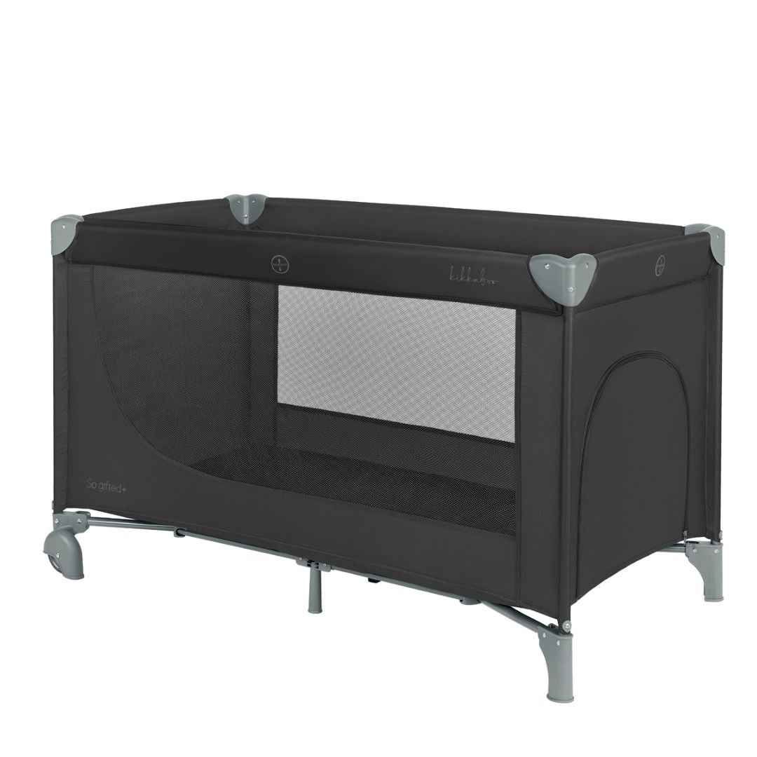 KikkaBoo® Prenosna posteljica 2 levels 125x65 So Gifted PLUS Black 2026 KikkaBoo