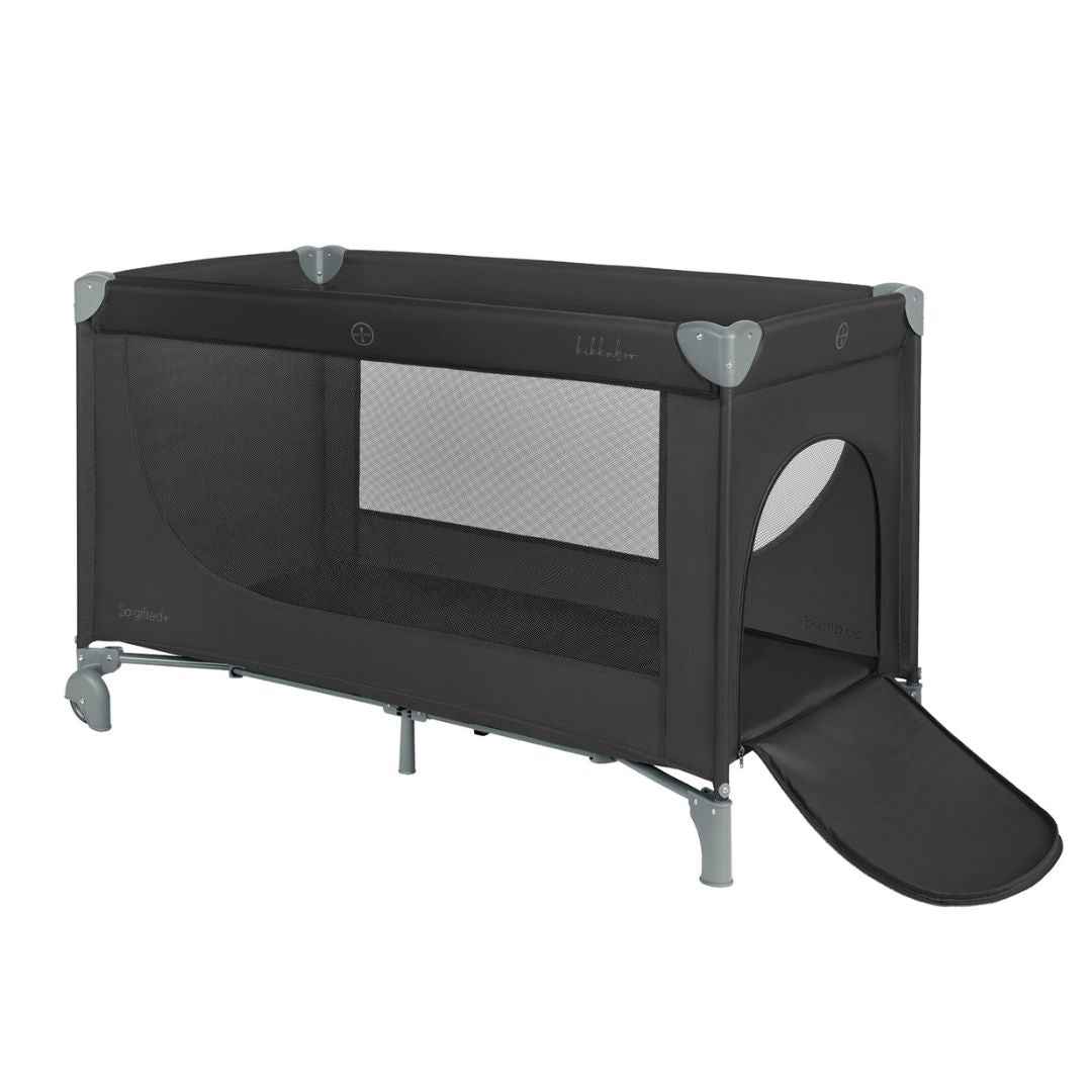 KikkaBoo® Prenosna posteljica 2 levels 125x65 So Gifted PLUS Black 2026 KikkaBoo