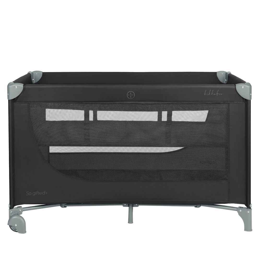 KikkaBoo® Prenosna posteljica 2 levels 125x65 So Gifted PLUS Black 2026 KikkaBoo