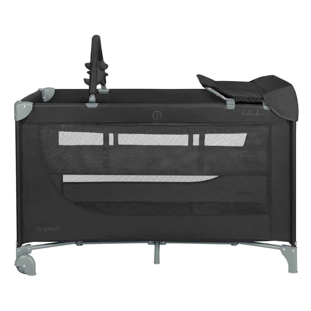 KikkaBoo® Prenosna posteljica 2 levels 125x65 So Gifted PLUS Black 2026 KikkaBoo
