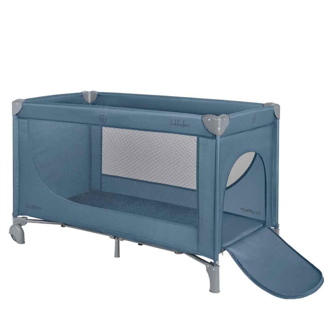 KikkaBoo® Prenosna posteljica 2 levels 125x65 So Gifted PLUS Blue 2026 KikkaBoo