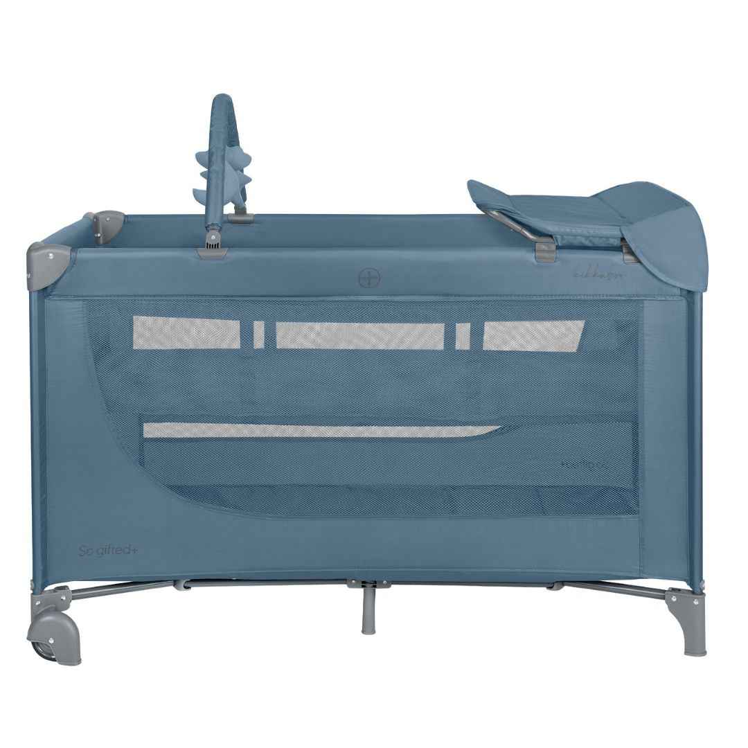 KikkaBoo® Prenosna posteljica 2 levels 125x65 So Gifted PLUS Blue 2026 KikkaBoo