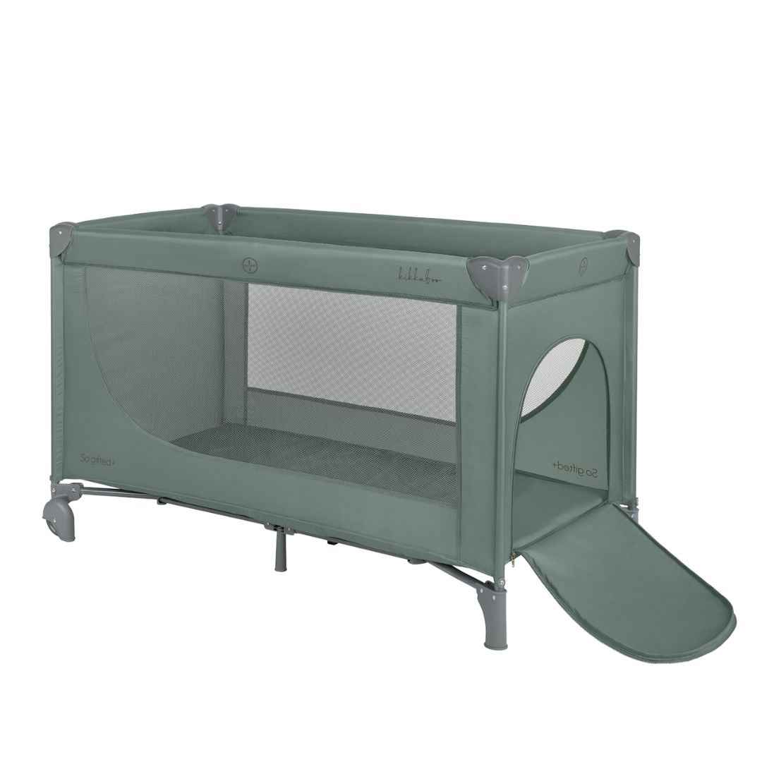 KikkaBoo® Prenosna posteljica 2 levels 125x65 So Gifted PLUS Green 2026 KikkaBoo