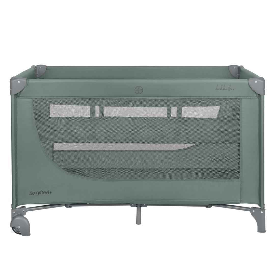 KikkaBoo® Prenosna posteljica 2 levels 125x65 So Gifted PLUS Green 2026 KikkaBoo