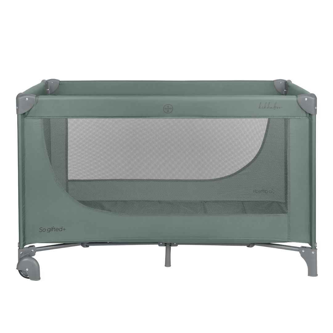 KikkaBoo® Prenosna posteljica 2 levels 125x65 So Gifted PLUS Green 2026 KikkaBoo