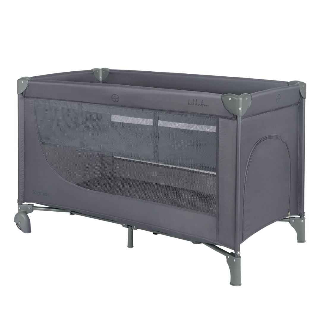 KikkaBoo® Prenosna posteljica 2 levels 125x65 So Gifted PLUS Grey 2026 KikkaBoo