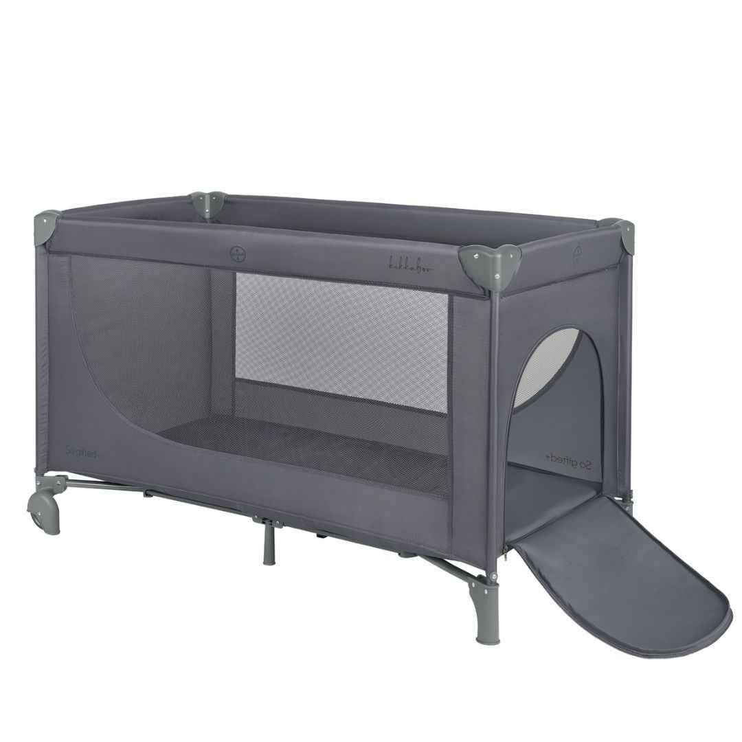 KikkaBoo® Prenosna posteljica 2 levels 125x65 So Gifted PLUS Grey 2026 KikkaBoo