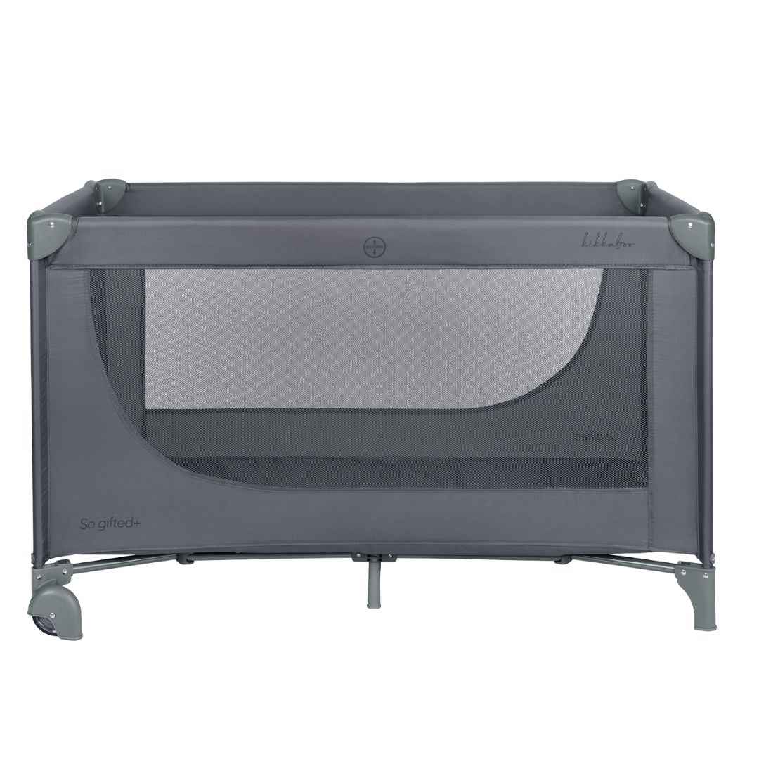 KikkaBoo® Prenosna posteljica 2 levels 125x65 So Gifted PLUS Grey 2026 KikkaBoo