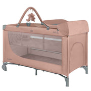 KikkaBoo® Prenosna posteljica 2 levels 125x65 So Gifted PLUS Pink 2026 KikkaBoo