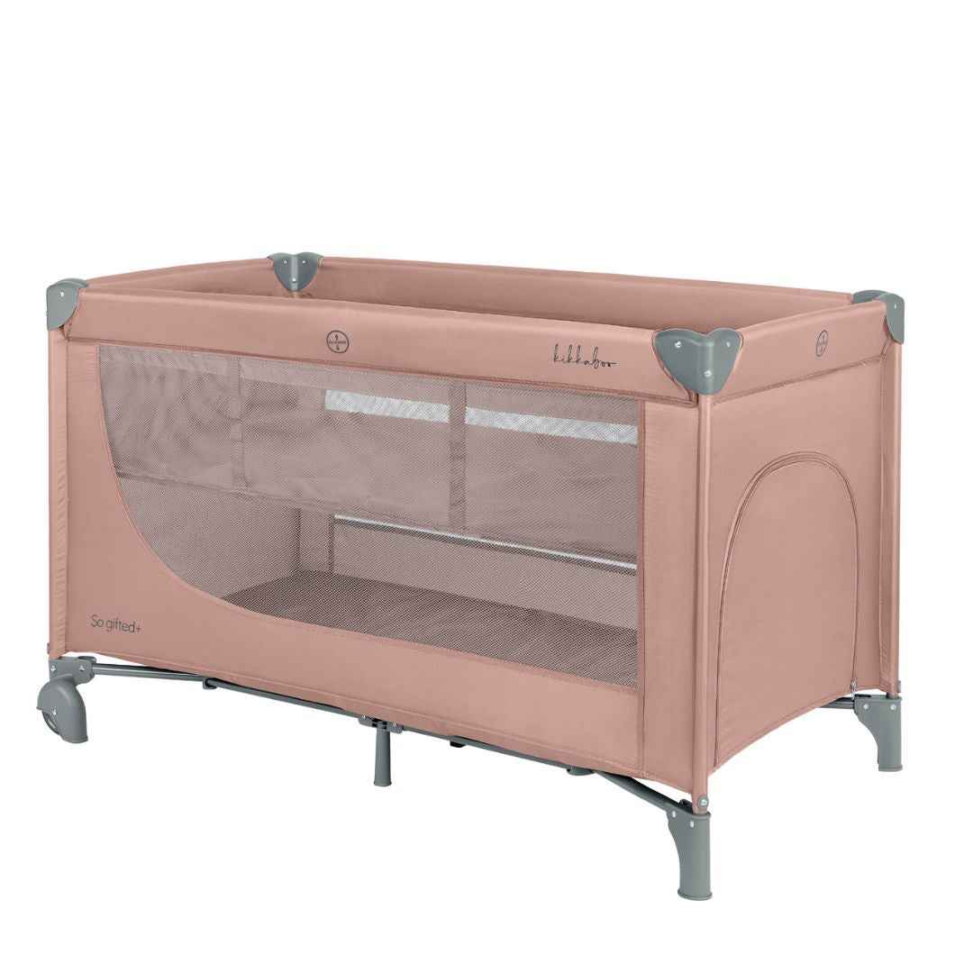 KikkaBoo® Prenosna posteljica 2 levels 125x65 So Gifted PLUS Pink 2026 KikkaBoo