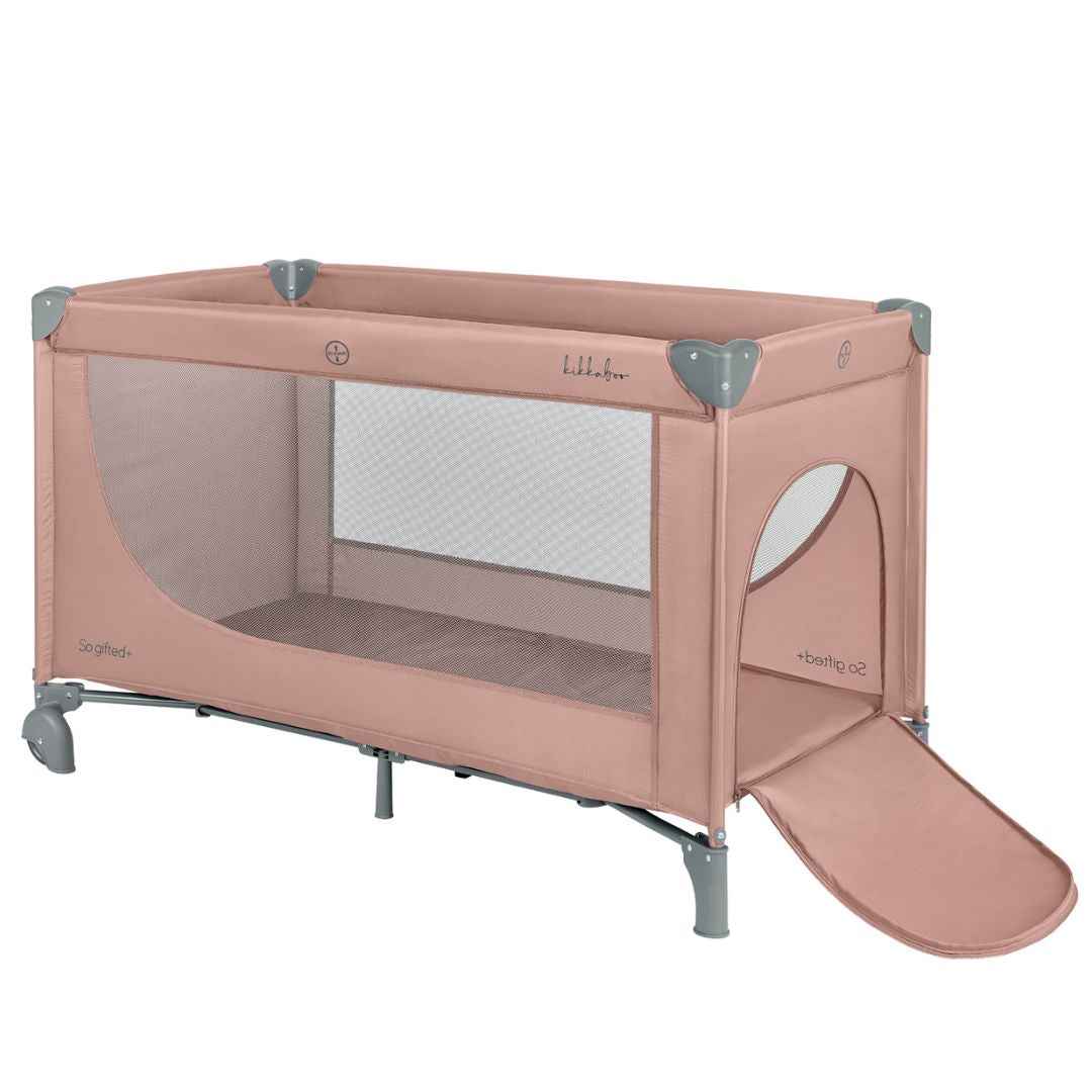 KikkaBoo® Prenosna posteljica 2 levels 125x65 So Gifted PLUS Pink 2026 KikkaBoo