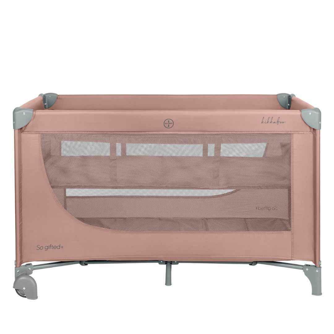KikkaBoo® Prenosna posteljica 2 levels 125x65 So Gifted PLUS Pink 2026 KikkaBoo
