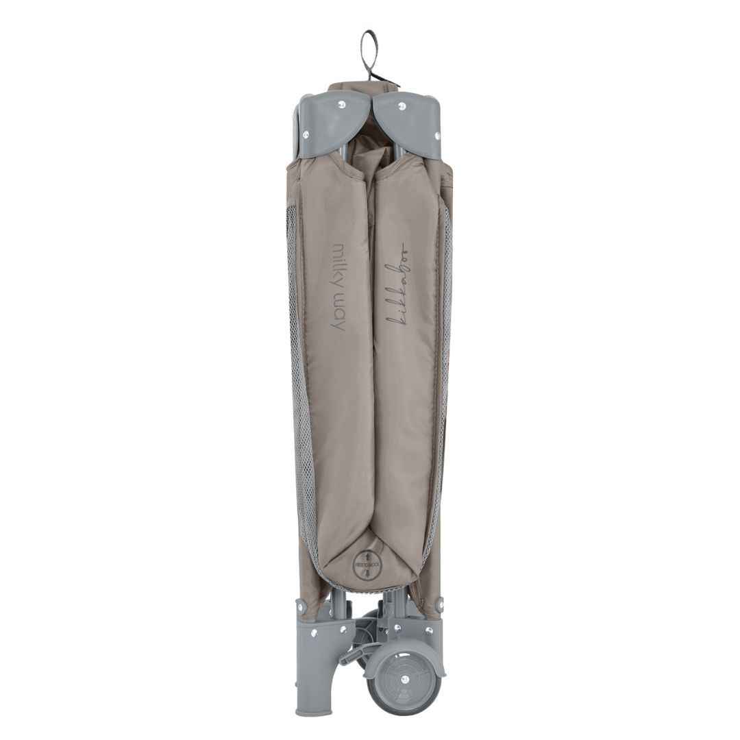 KikkaBoo® Prenosna posteljica 2 levels Milky Way Beige 2026 KikkaBoo