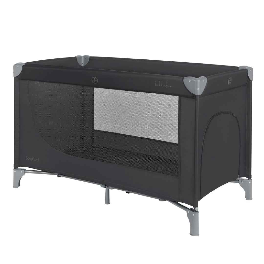 KikkaBoo® Prenosna posteljica 2 levels So Gifted Black 2026 KikkaBoo