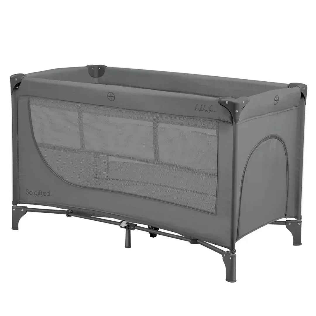 KikkaBoo® Prenosna posteljica 2 levels So Gifted Grey 2026 KikkaBoo