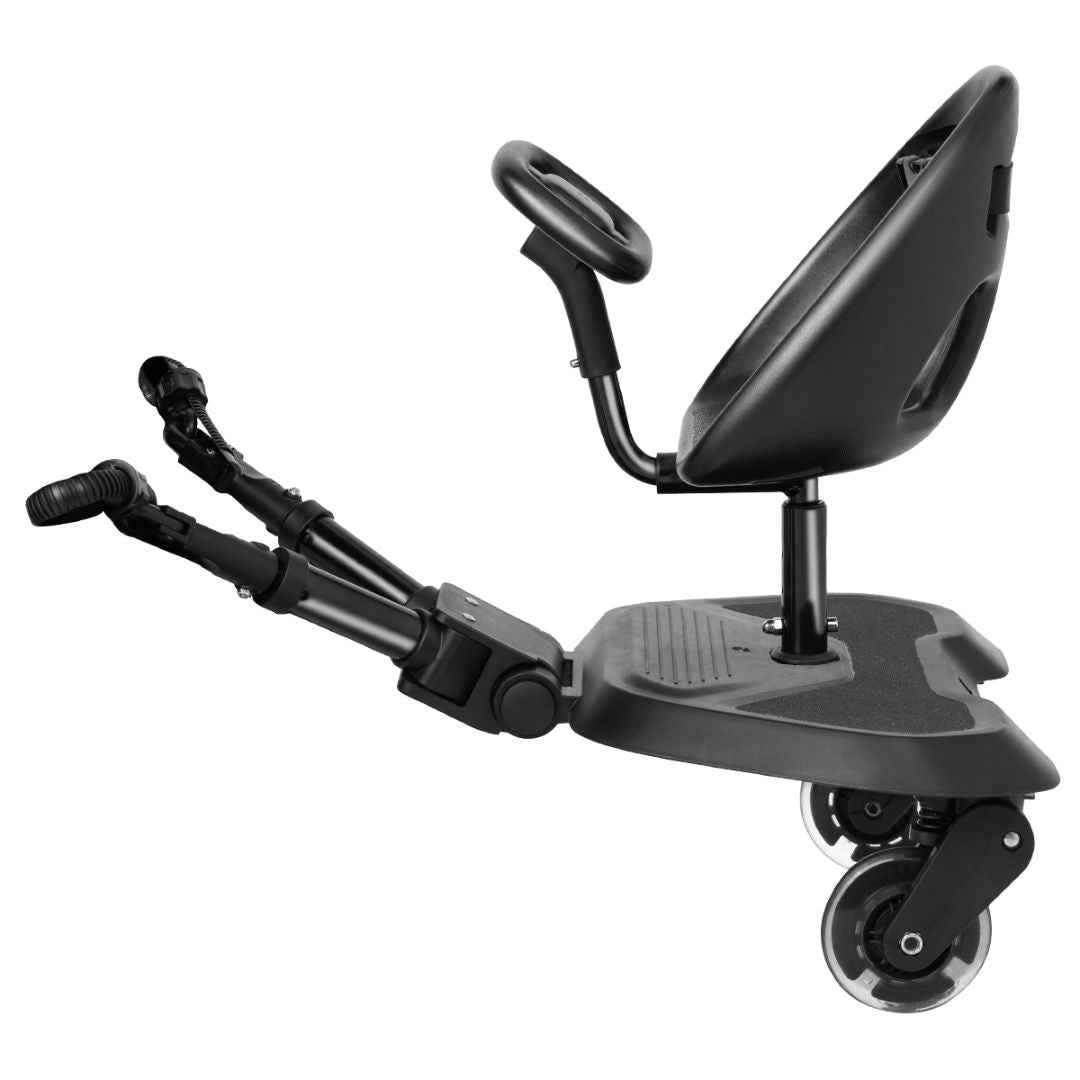 KikkaBoo® Rolka za otroški voziček Ally XL Black KikkaBoo