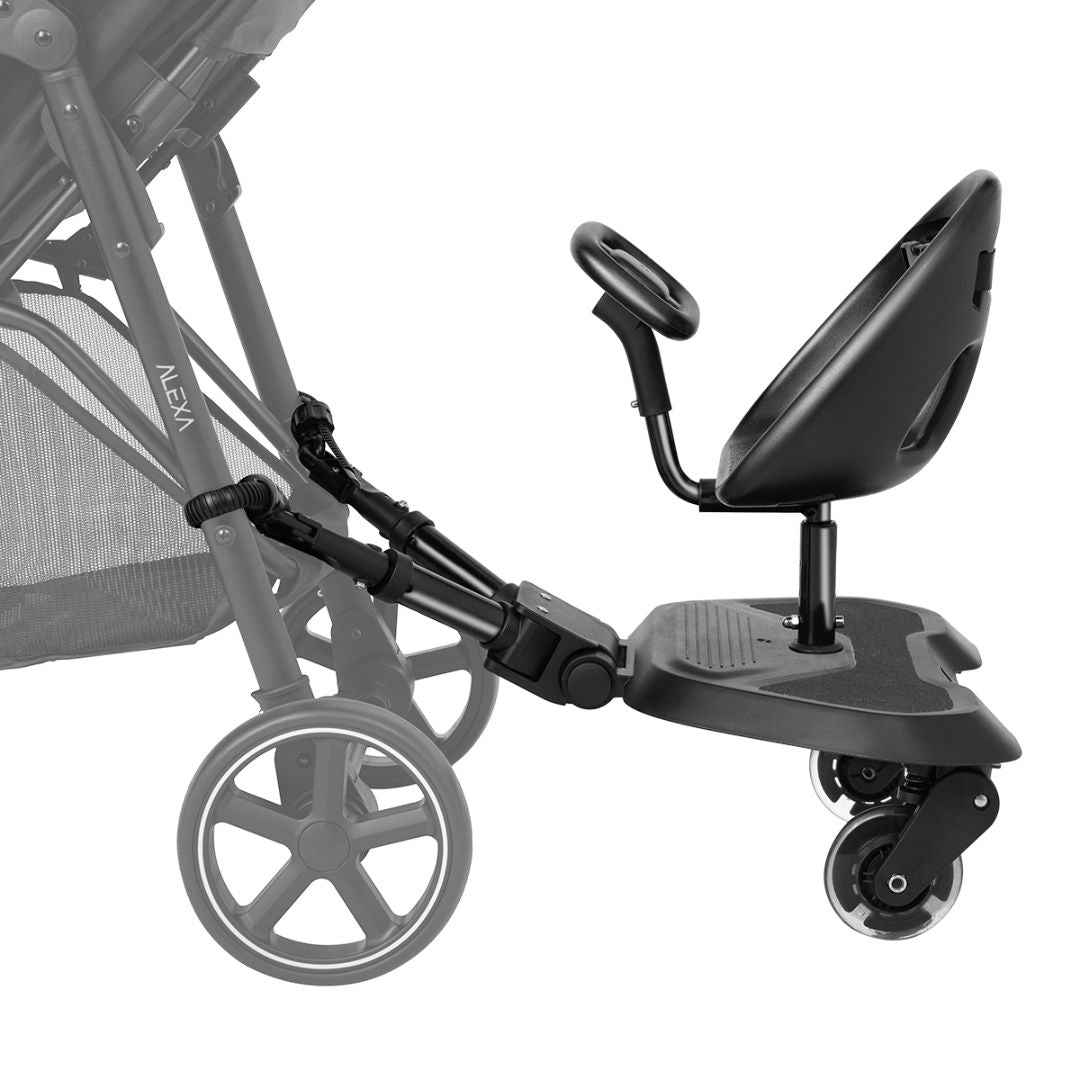 KikkaBoo® Rolka za otroški voziček Ally XL Black KikkaBoo