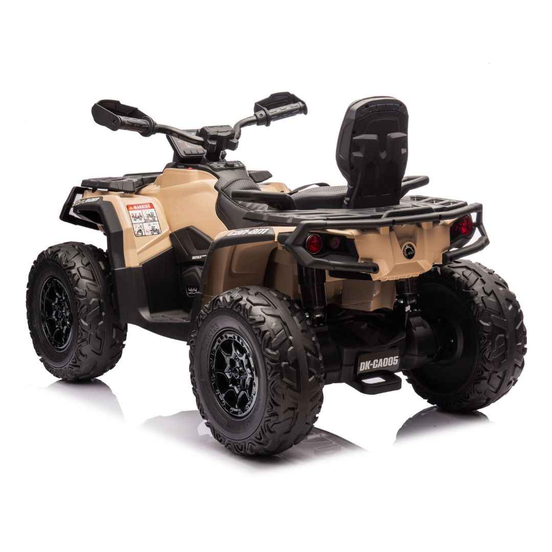 KikkaBoo® Štirikolesnik na akumulator Licensed Can-Am Outlander ATV Khaki KikkaBoo