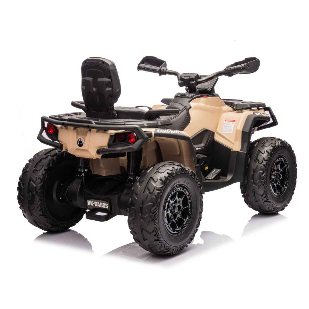 KikkaBoo® Štirikolesnik na akumulator Licensed Can-Am Outlander ATV Khaki KikkaBoo