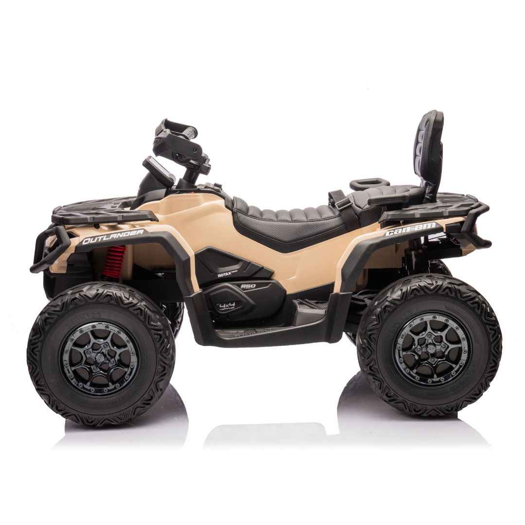 KikkaBoo® Štirikolesnik na akumulator Licensed Can-Am Outlander ATV Khaki KikkaBoo