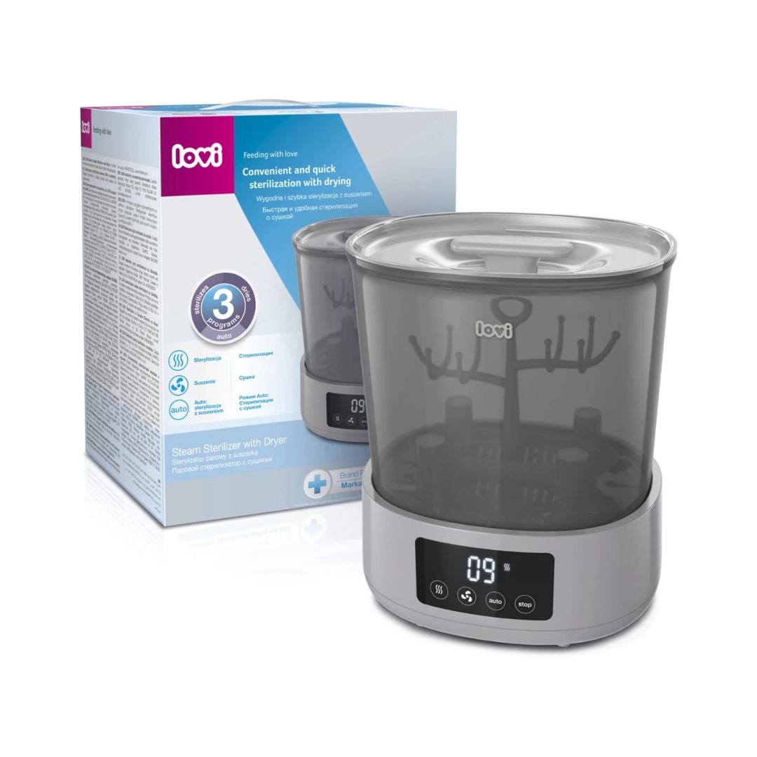 LOVI® Electric steam sterilizer and bottle dryer