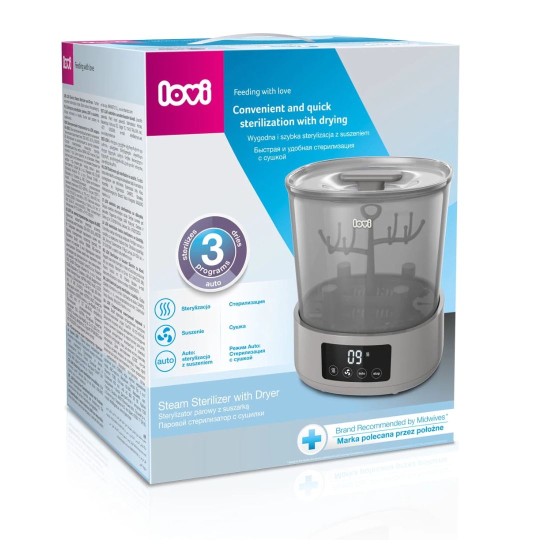 LOVI® Electric steam sterilizer and bottle dryer – slika 4