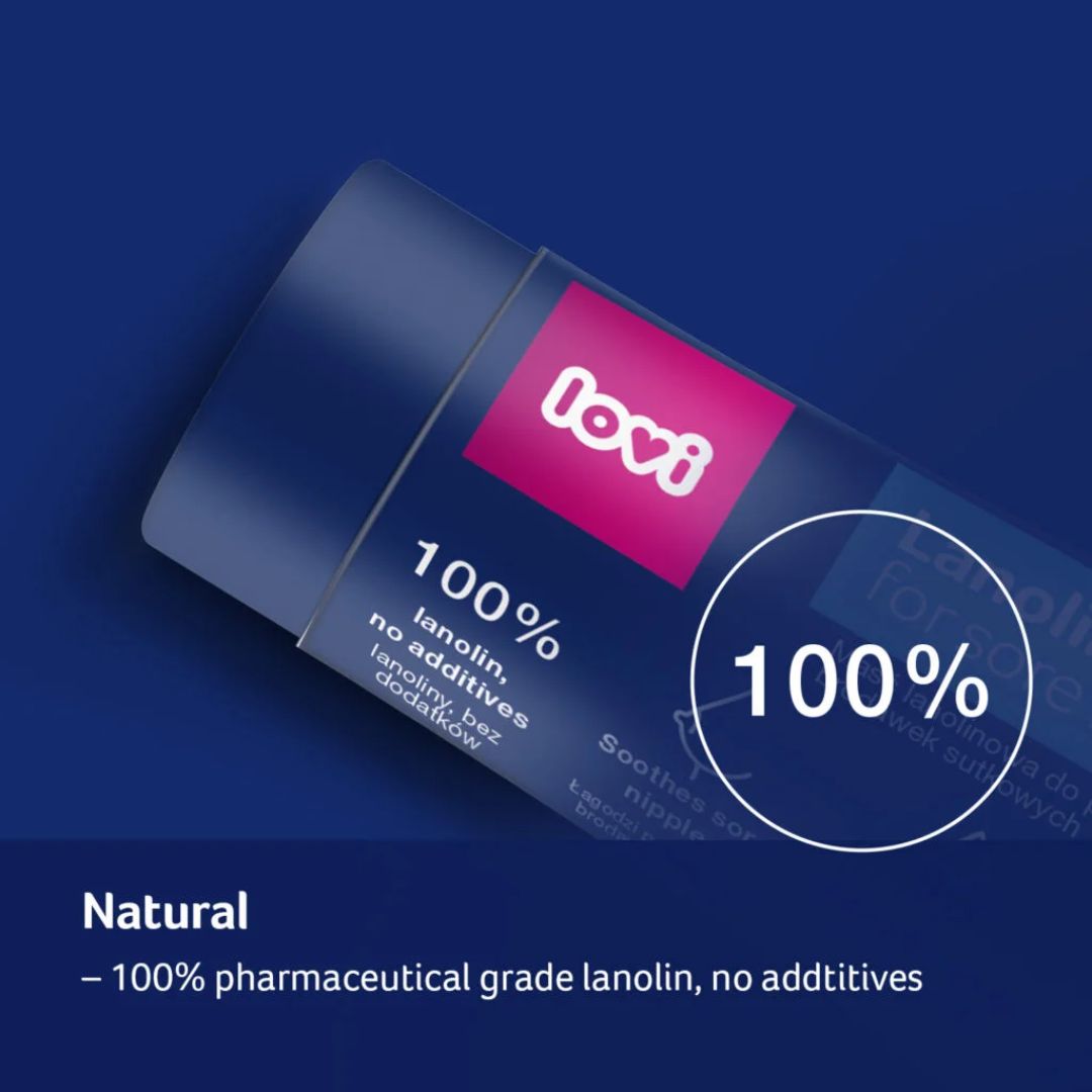 LOVI® Lanolin cream for breast care and protection – slika 3