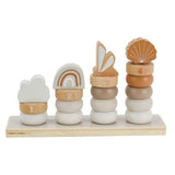 Label Label® Holz- natikanka Little Rings Nougat