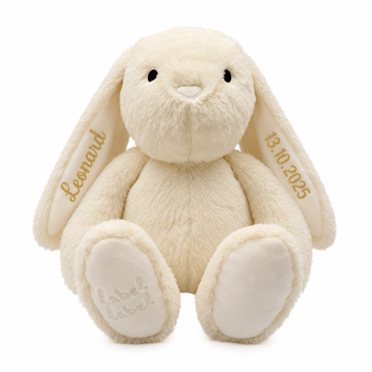 Label Label® Plyšový zajíček Rosa L 34cm Ivory – slika 2