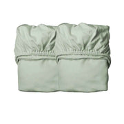 Leander® Bombažna rjuha 60x140cm 2 kos Sage Green Leander