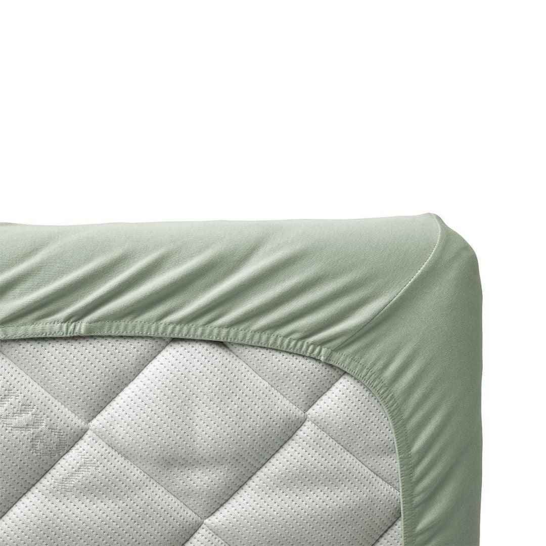 Leander® Bombažna rjuha 60x140cm 2 kos Sage Green Leander