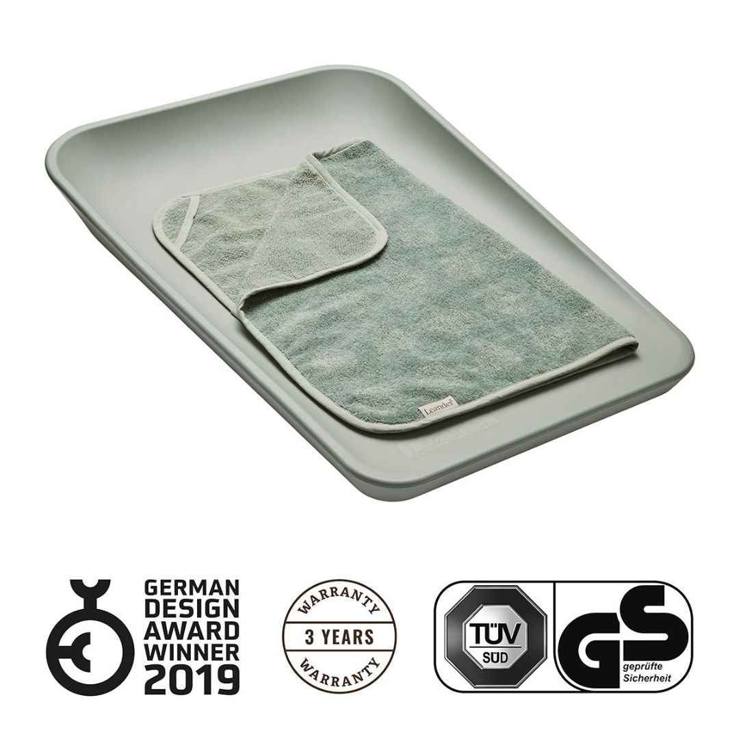 Leander® Previjalna podloga Matty™ Sage Green Leander