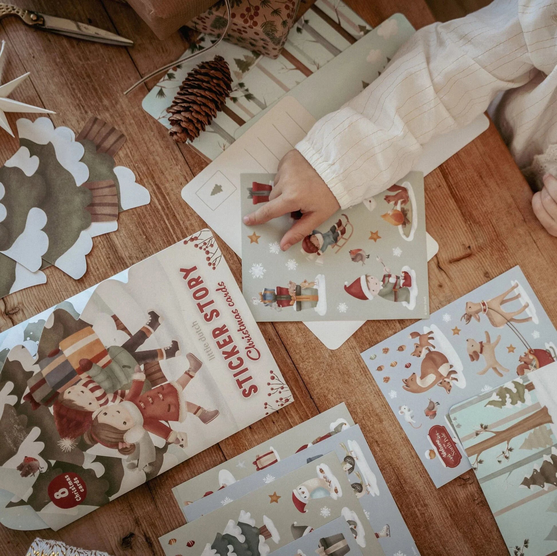 Little Dutch® Nalepke Božična zgodba Little Dutch