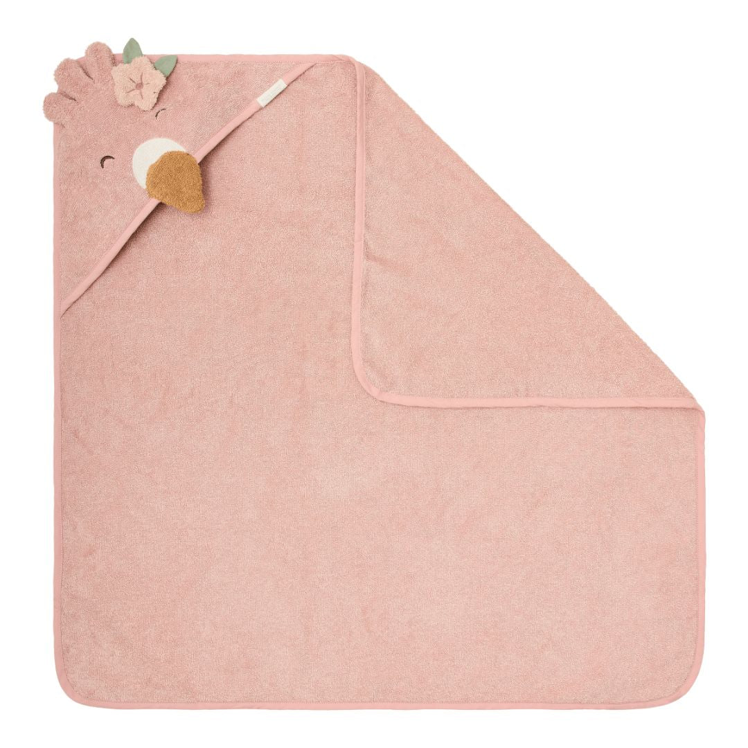 Little Dutch® Hooded Towel Flamingo – slika 2